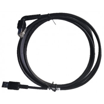 Cabo USB Zebra DS55 7 ft com ficha em ângulo reto