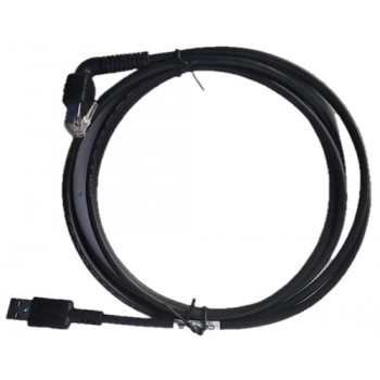 Cabo USB Zebra DS55 7 ft com ficha em ângulo reto