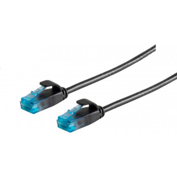 S/CONN maximum connectivity S-Conn 08-22305 U/UTP (UTP) Preto 0,3m Cabo de rede Cat6 (08-22305) - Cabo - Rede