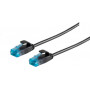 S/CONN maximum connectivity S-Conn 08-22305 U/UTP (UTP) Preto 0,3m Cabo de rede Cat6 (08-22305) - Cabo - Rede
