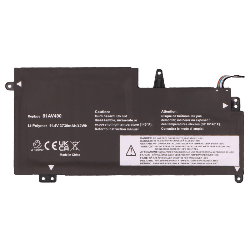 2-Power Bateria principal Lenovo ThinkPad 13 Gen1 Gen 2 - Bateria - 42 mAh (2P-01AV437)