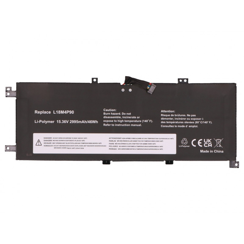 2-power Pack de bateria principal Lenovo ThinkPad L13 Yoga - Bateria - 46 mAh (2P-02DL032)