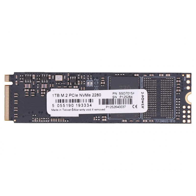 SSD 2-Power 1TB M.2 2280 PCIe NVMe, interno (2P-02HM084)