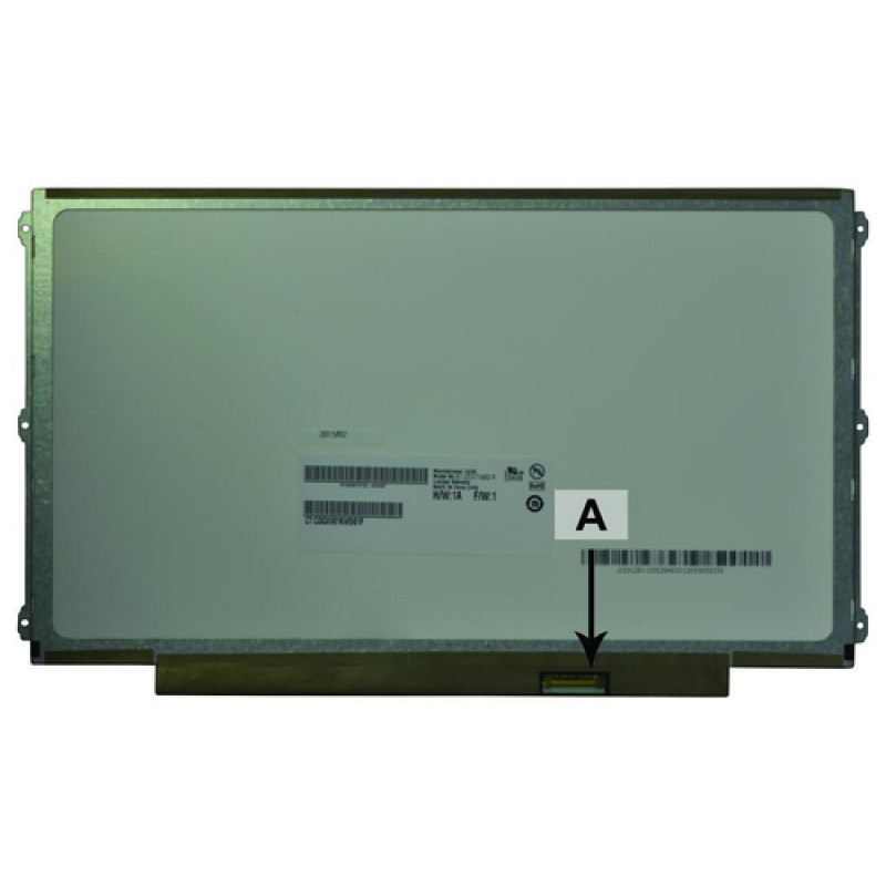 2-power 2P-031R70 - Ecrã - 31,8 cm (12,5 polegadas) - WXGA