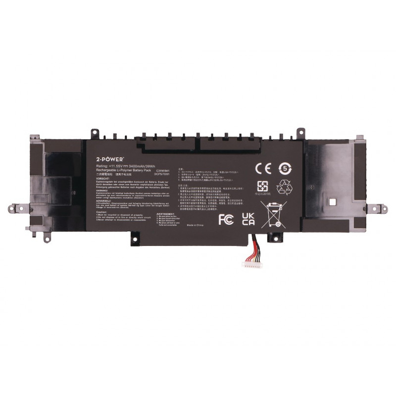 2-power Bateria principal - Bateria - 3.400 mAh (2P-0B200-03420200)