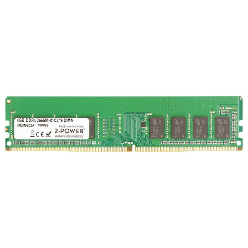 2-power 2P-01AG830 - 4 GB - 1 x 4 GB - DDR4 - 2666 MHz