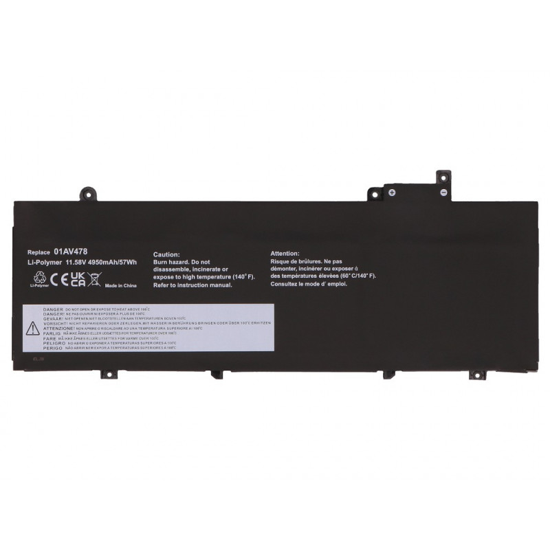 2-Power bateria principal Lenovo ThinkPad T480s 20L7 - bateria - 44 mAh (2P-01AV478)