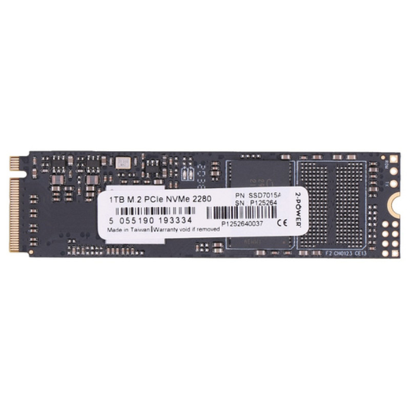 SSD 2-Power 1TB M.2 2280 PCIe NVMe, interno (2P-02HM098)