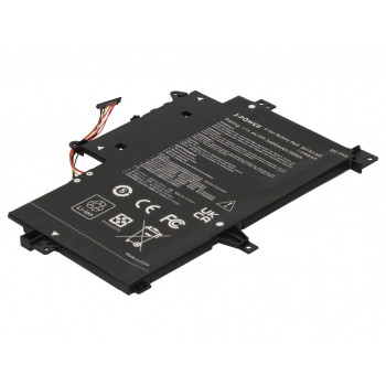 2-Power Bateria principal para Asus Transformer Book Flip TP500LA - Bateria - 3 400 mAh (2P-0B200-00990100)