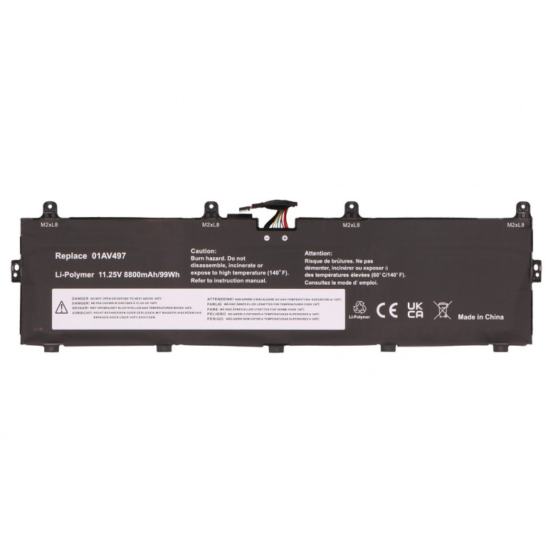 2-Power Bateria principal para Lenovo ThinkPad P72 20MB - Bateria - 99 mAh (2P-01AV497)