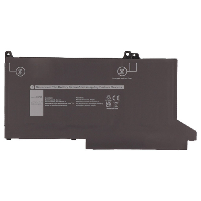 2-Power Bateria principal Dell Latitude 13 5300 7300 - Bateria - 42 mAh (2P-3KF82)