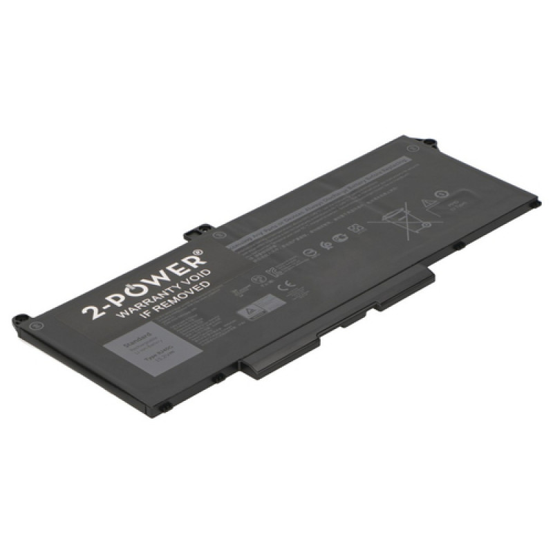 2-power Dell Latitude 5420 Bateria principal - Bateria - 45 mAh