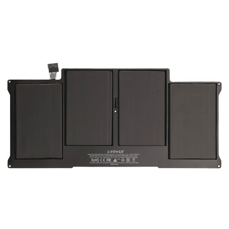 2-power 2P-A1496 - bateria - Apple MacBook Air 13 A1369 (Late 2010 - Mid 2011) - A1466 (Mid 2012 - Mid 2013 - Early 2014 - Early...