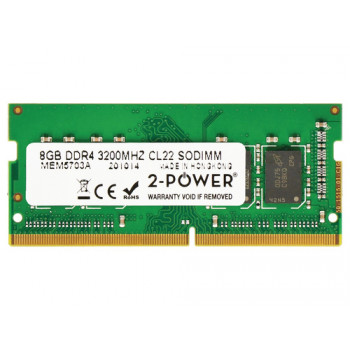2-power 2P-5M30Z71646 - 8 GB - 1 x 8 GB - DDR4 - 3200 MHz