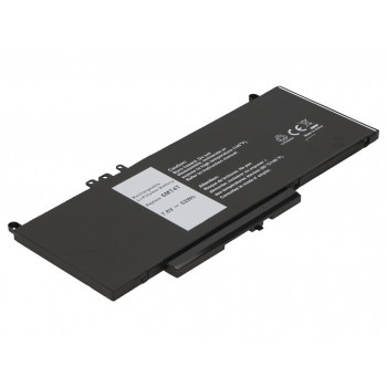 2-power Bateria principal 44Wh Dell Latitude E5470 - Bateria - 44 mAh (2P-6MT4T)