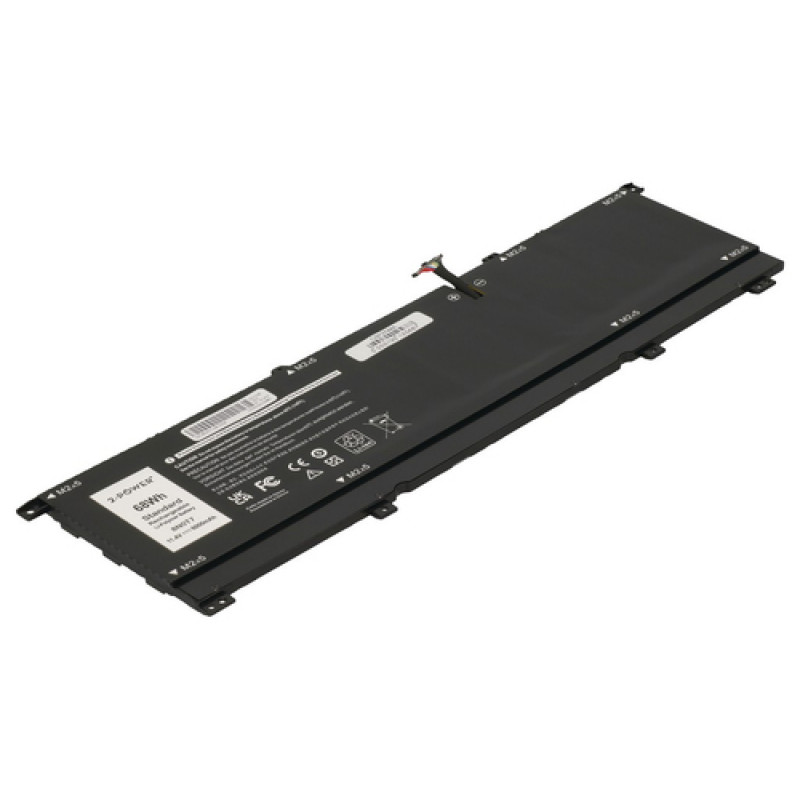 2-Power Bateria principal Dell XPS 15 9575 2-in-1 - bateria - 68 mAh (2P-8N0T7)