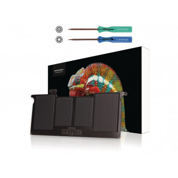 2-power 2P-A1495 - Bateria - Apple MacBook Air 11 A1370 (Mid 2011 EMC2471) - A1465 (Mid 2012 EMC2558 - Mid 2013 EMC2631 - Early...