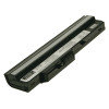2-power pack de bateria principal MSI Wind U100 preto - bateria - 4.400 mAh (2P-B-5146)