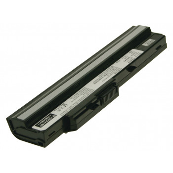2-power bateria principal MSI Wind U100 preto - bateria - 2.200 mAh (2P-BTY-S11)