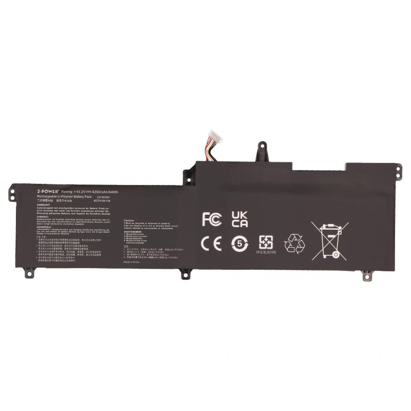2-POWER bateria principal - bateria - 64 mAh (2P-C41N1541)