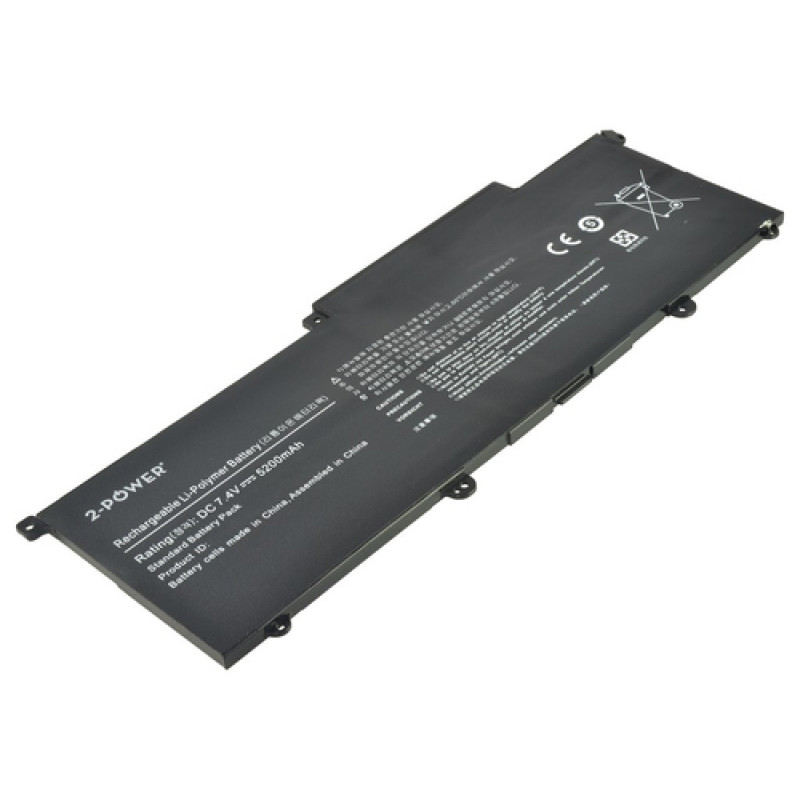 2-power Samsung 900X3C pack de bateria principal - bateria - 5.200 mAh (2P-BA43-00349A)