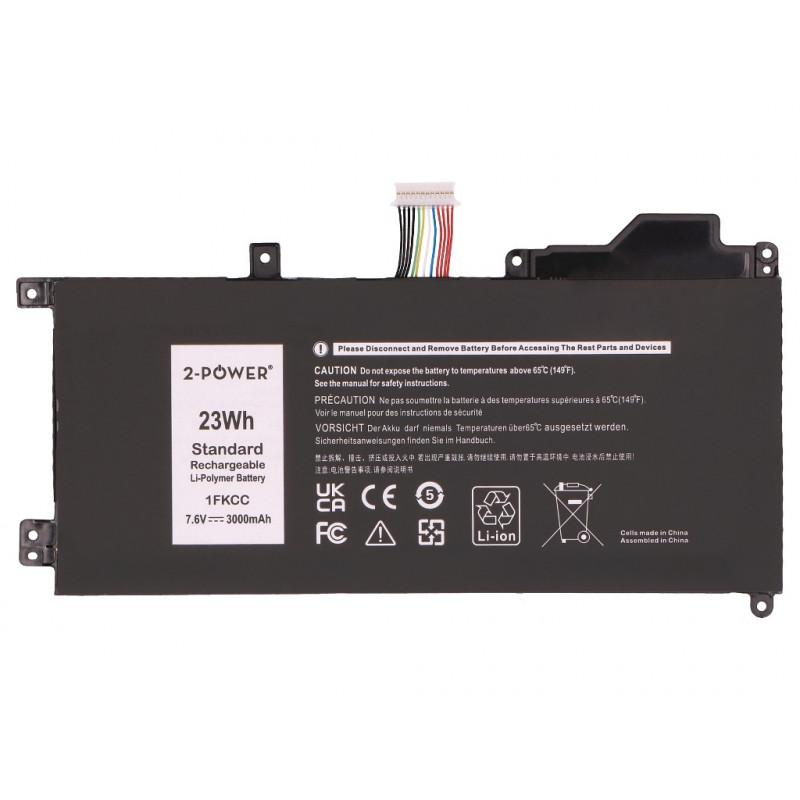 2-POWER 2P-D9J00 Bateria principal - Bateria - 3000 mAh (2P-D9J00)
