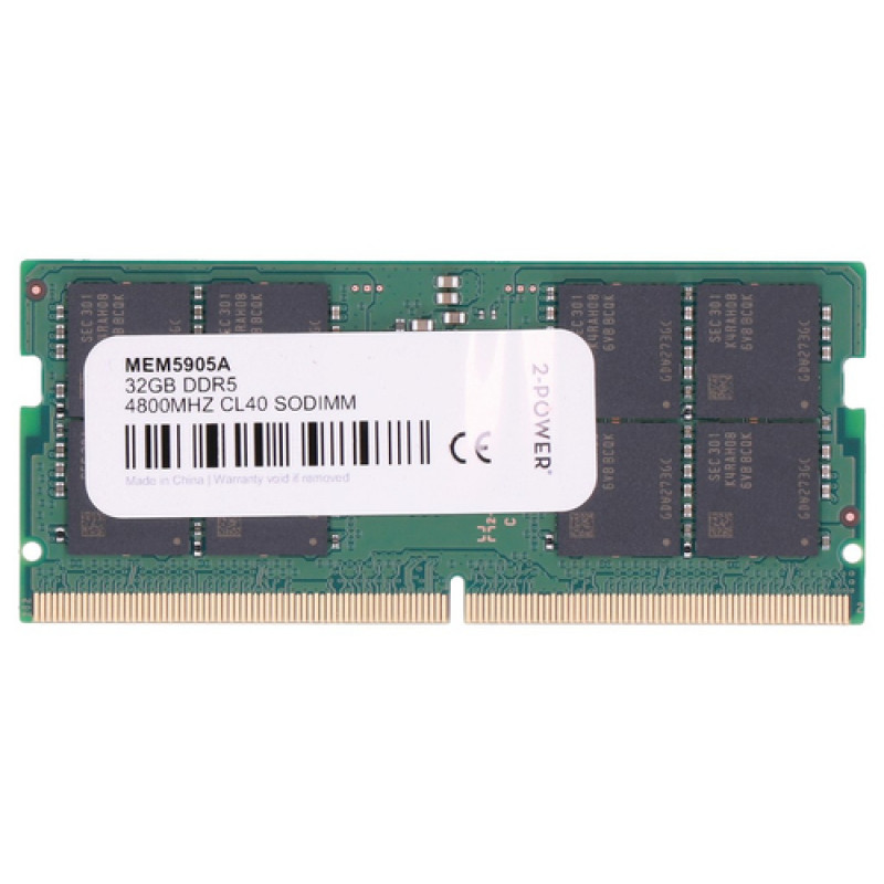 2-power CL40 SoDIMM - 32 GB - DDR5 (2P-KCP548SS8K2-32)