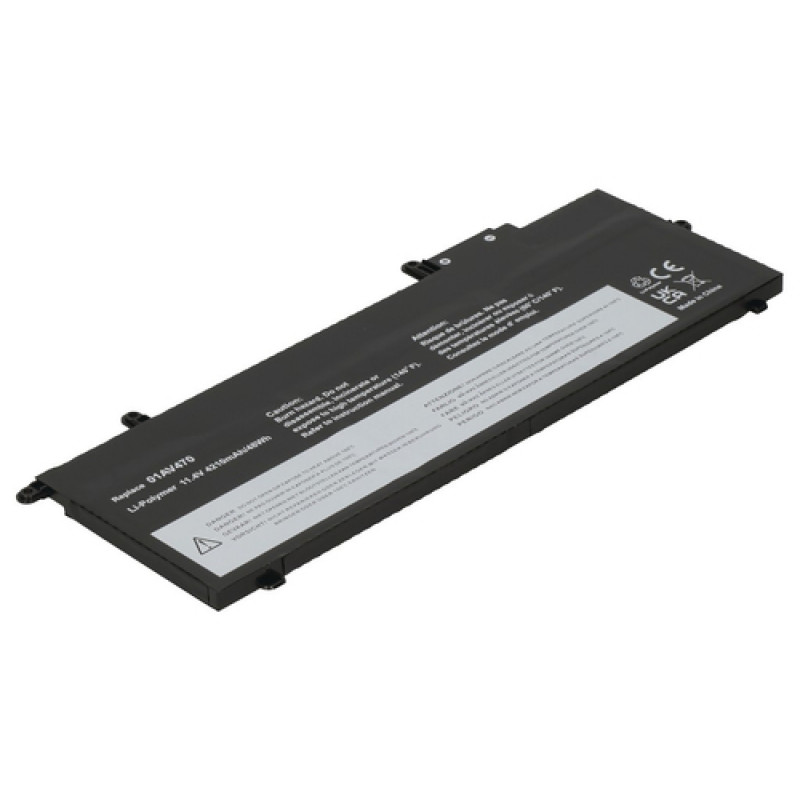 2-Power Bateria principal Lenovo ThinkPad X280 20KF/20KE - Bateria - 48 mAh (2P-L17C6P71)