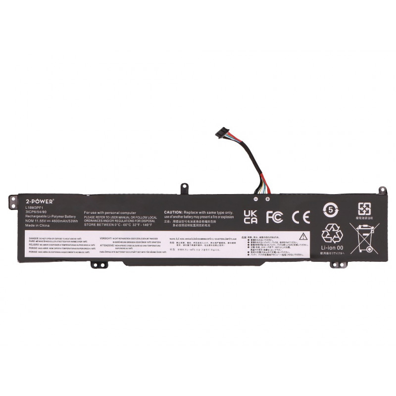 2-Power Bateria principal Lenovo IdeaPad L340-15IRH - Bateria - 53 mAh (2P-L18M3PF1)