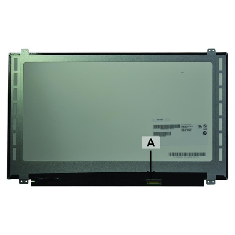 2-power 2P-N156HGE-EBB - ecrã - 39,6 cm (15,6 inch) - Full HD