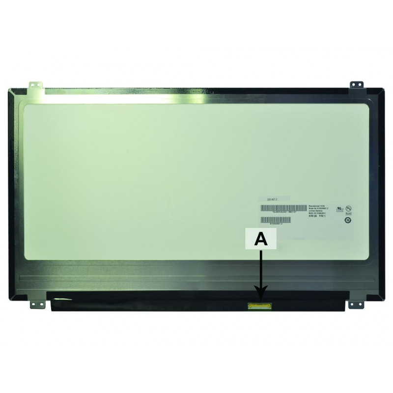 2-power 2P-N156HGE-EA1REV.C2 - 39,6 cm (15,6 polegadas) - Full HD