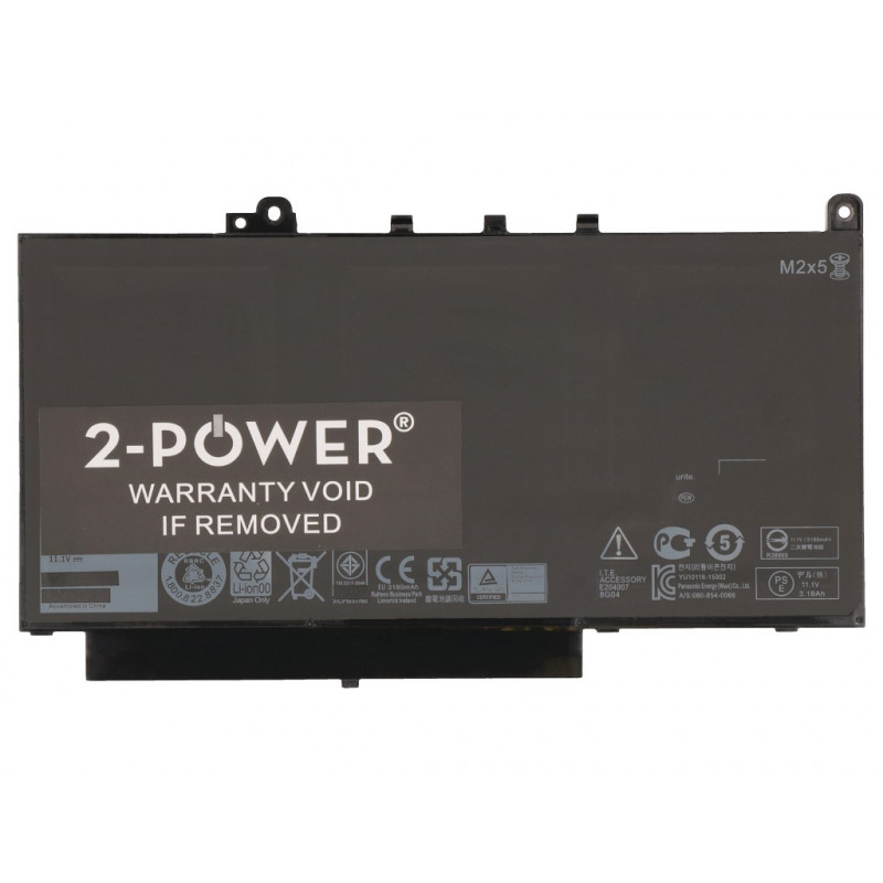 2-power 2P-V6VMN - bateria - bateria 3.180 mAh 11,1 V