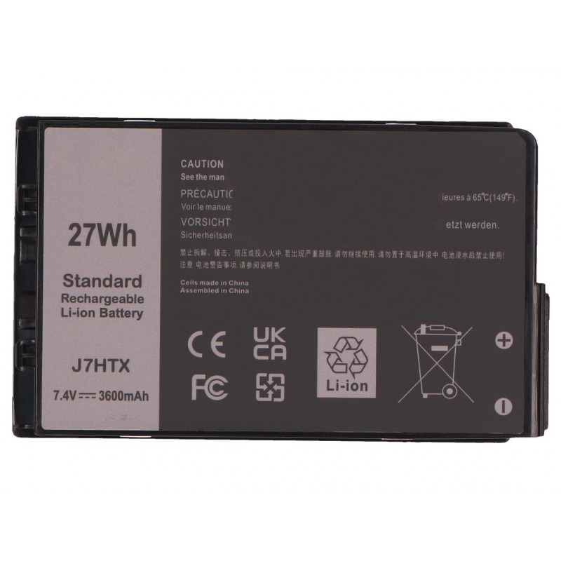 2-Power bateria principal Dell Latitude 12 7212 - bateria - 3.600 mAh (2P-VMM1J)