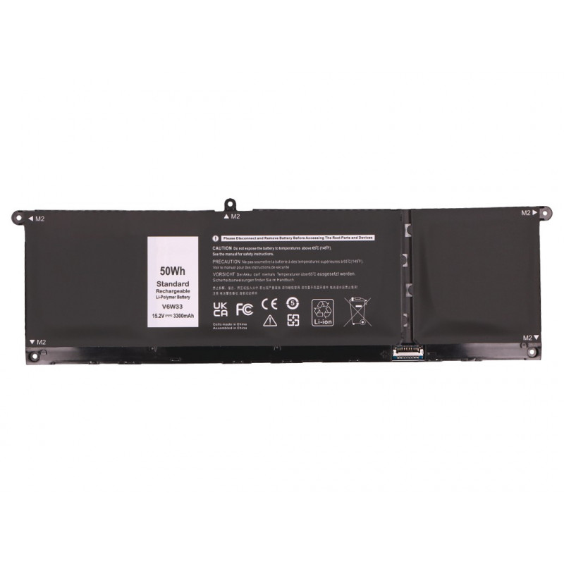 2-power Bateria principal Pack - Bateria - 50 mAh (2P-WV3K8)