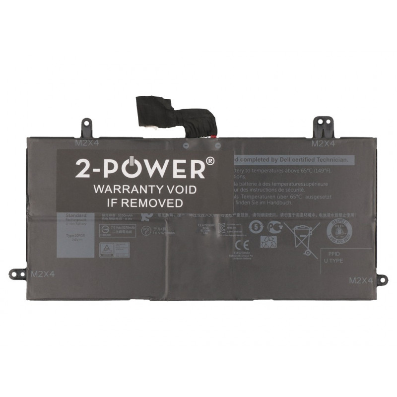 2-power Bateria principal Pack - Bateria - 4.800 mAh