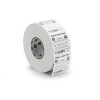 Zebra etiqueta poliéster 38x13mm 6 rolos/caixa MOQ 2 térmica