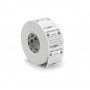 Zebra etiqueta poliéster 38x13mm 6 rolos/caixa MOQ 2 térmica