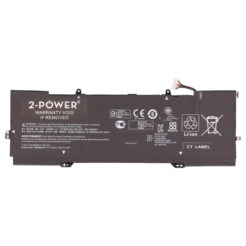 2-power 2P-YB06084XL - Bateria - 79 mAh 11,6 V