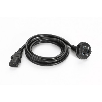 Cabo de alimentação Zebra Extreme Networks - IEC 60320 C13 para SAA AS 3112 (M)