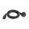 Cabo de alimentação Zebra Extreme Networks - IEC 60320 C13 para SAA AS 3112 (M)