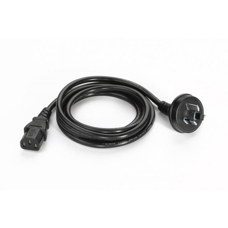 Cabo de alimentação Zebra Extreme Networks - IEC 60320 C13 para SAA AS 3112 (M)