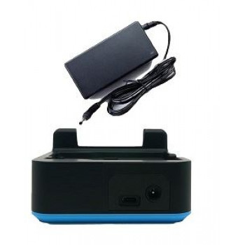 Base USB de 1 slot Unitech PA768 com fonte de alimentação 5V/6A