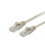 Cabo de rede Equip Cat6A U/UTP 2xRJ45 1,50m bege LSZH saco de plástico
