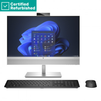 RENEW SILVER HP Elite 840 G9 AIO All-in-One 24 - i5-12500, 16GB, 1TB SSD, 23,8 polegadas FHD Non-Touch AG, altura ajustável, Win 11 Pro, 1 ano