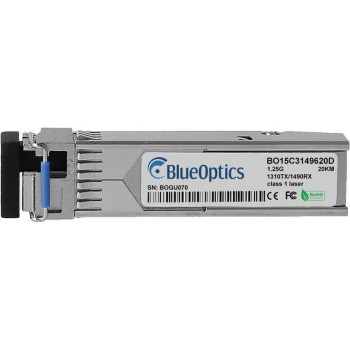 Transceptor SFP BlueOptics compatível White Rabbit BO15C3149620D-WR - Fibra ótica (FO)