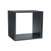 Vaddio Middle Atlantic BRK12 - armário - preto - 12U - 48,3 cm (19 polegadas)