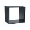 Vaddio Middle Atlantic BRK12 - armário - preto - 12U - 48,3 cm (19 polegadas)
