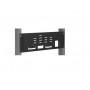 Zebra Rack - Placa de montagem - 48,3 cm (19 polegadas)