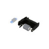 HP CC519-67909 - rolo - preto - cinzento