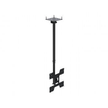 Ergonomic Solutions suporte de teto telescópico para ecrãs até 75 polegadas, VESA 200